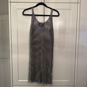 Sydney Mini Dress in Dark Blueberry